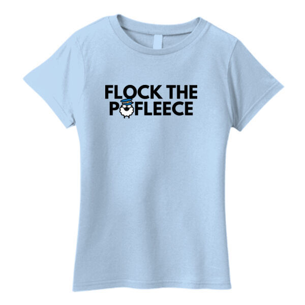 FLOCK THE POFLEECE WOMENS TEE Thumbnail