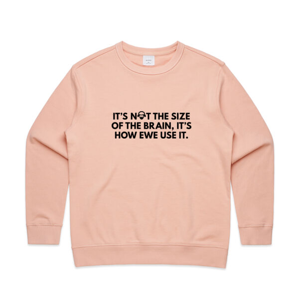 BRAIN SIZE WOMENS SWEAT Thumbnail